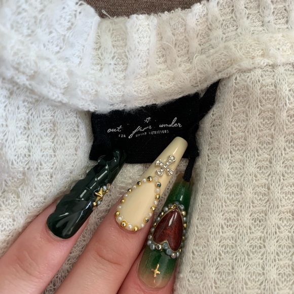 Urban Outfitters deadstock white knit button up cardigan - Picture 7 of 7